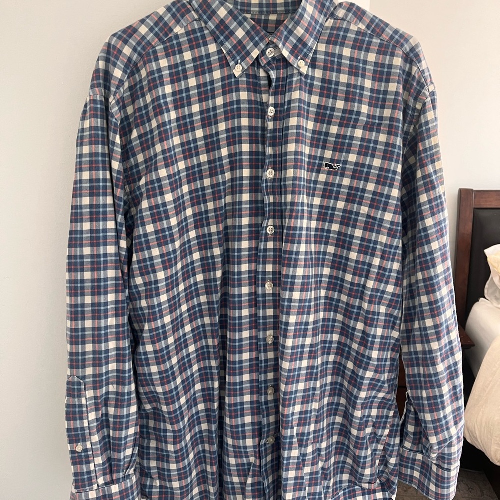 Vineyard Vines Whale Shirt | Plaid button down | Great condition | worn once